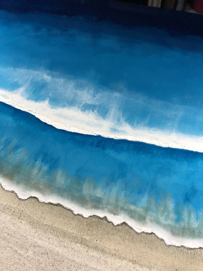 Original Seascape Painting by Kimberley Eddy