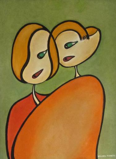 Original Women Paintings by Homero Villamil