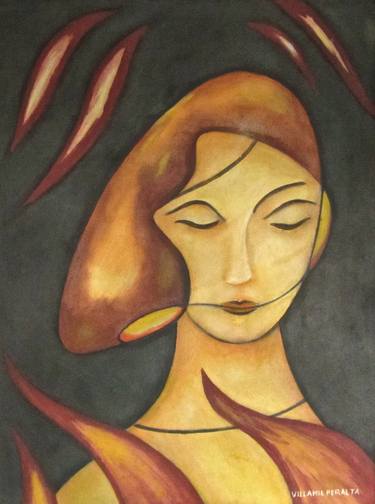 Print of Women Paintings by Homero Villamil