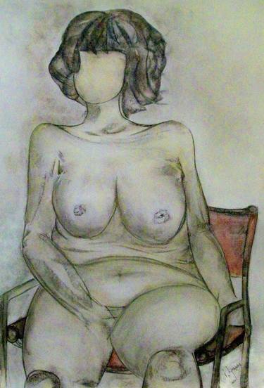 Print of Figurative Nude Drawings by Julia Greaves
