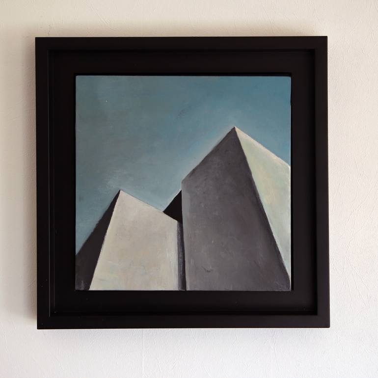 Original Figurative Architecture Painting by Antony Squizzato