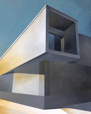 Original Photorealism Architecture Paintings by antony squizzato