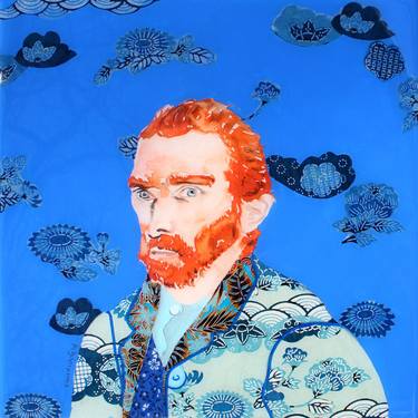 SOLD Van Gogh in Blue Suit thumb