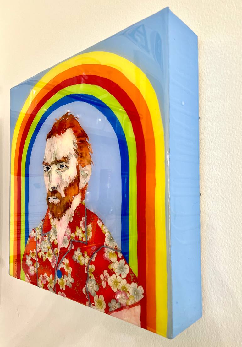 Original Portraiture People Painting by Lisa Krannichfeld