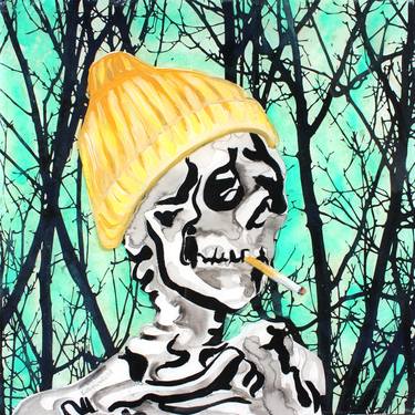 Skeleton with Yellow Beanie thumb