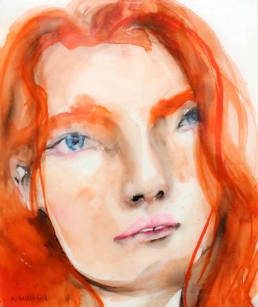 Original Portrait Paintings by Lisa Krannichfeld