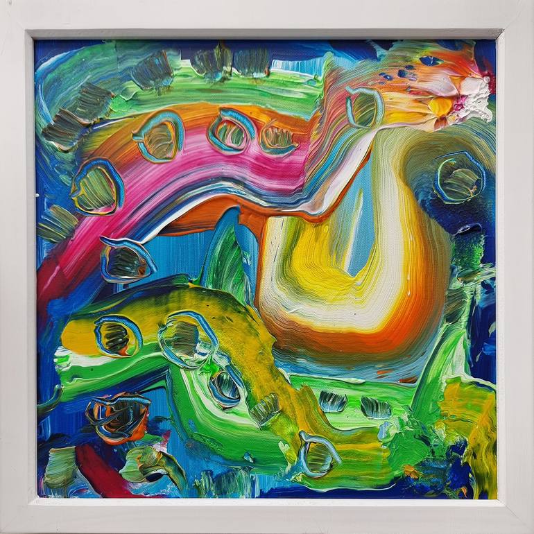 Original Abstract Painting by Martin Bush