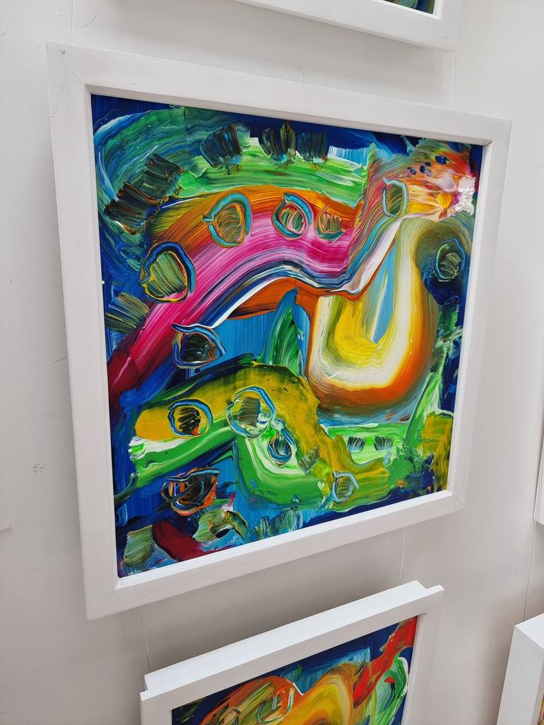 Original Abstract Painting by Martin Bush