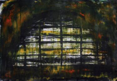 Print of Abstract Expressionism Architecture Paintings by Antonio Maggi