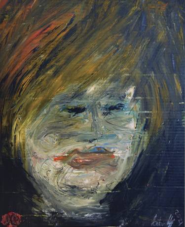 Original Abstract Expressionism Portrait Paintings by Antonio Maggi
