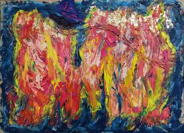 Print of Abstract Expressionism Abstract Paintings by Antonio Maggi