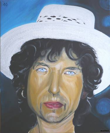 Bob Dylan portrait. thumb