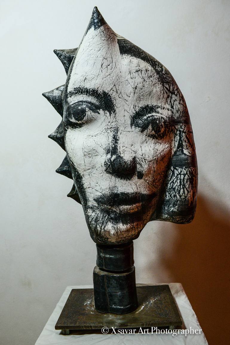 Original Figurative Political Sculpture by Alison Shanks