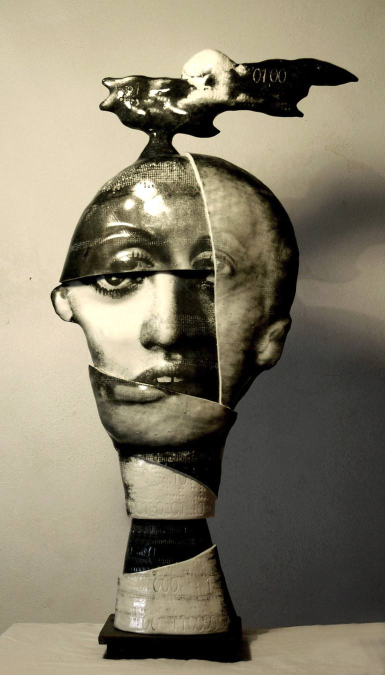 Original Portrait Sculpture by Alison Shanks