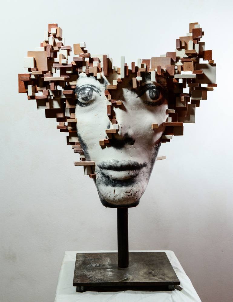 Original Figurative Political Sculpture by Alison Shanks
