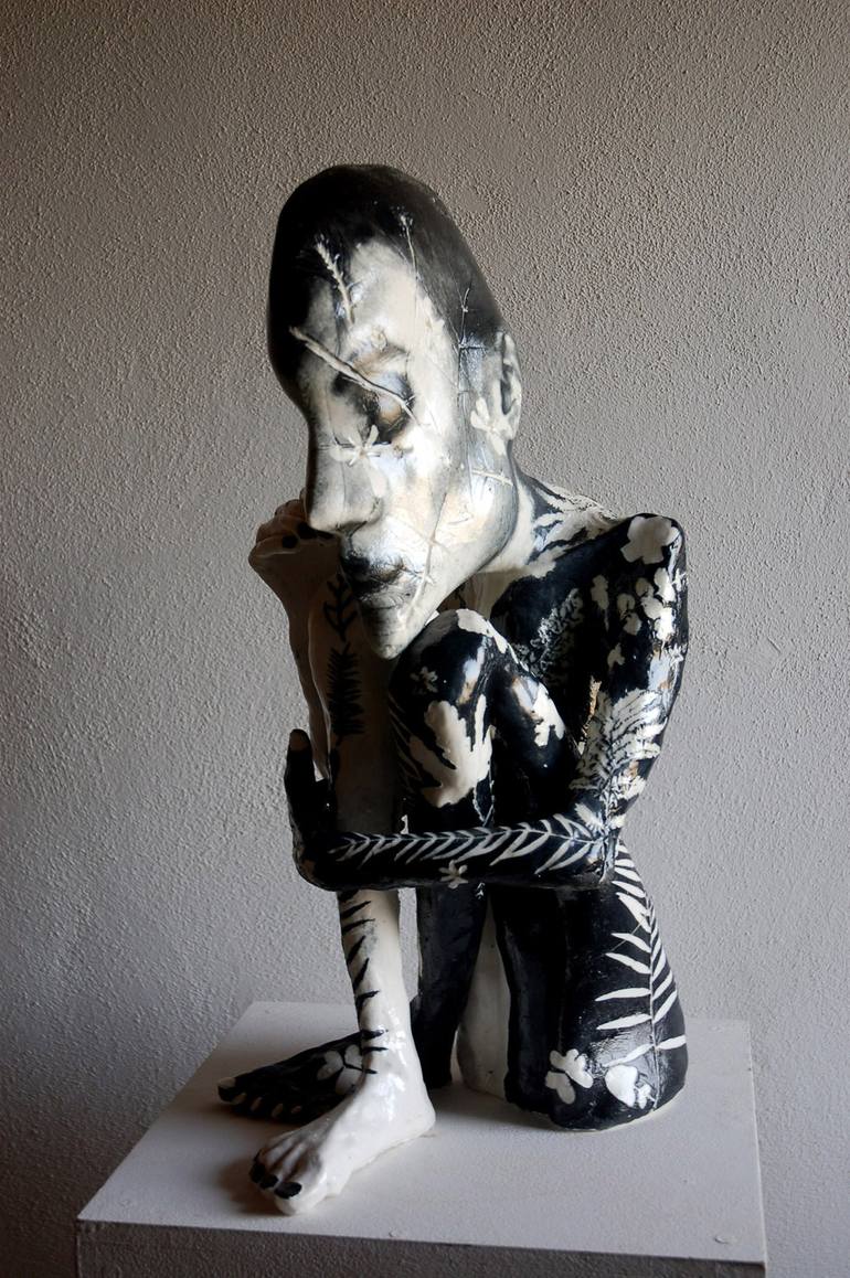 Original Political Sculpture by Alison Shanks