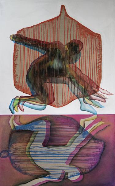 Print of Conceptual Patterns Paintings by Lawrence Kwakye