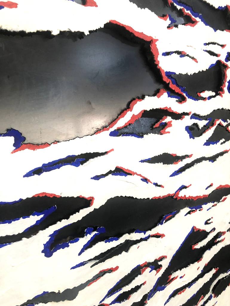 Original Abstract Seascape Painting by Bob Takes