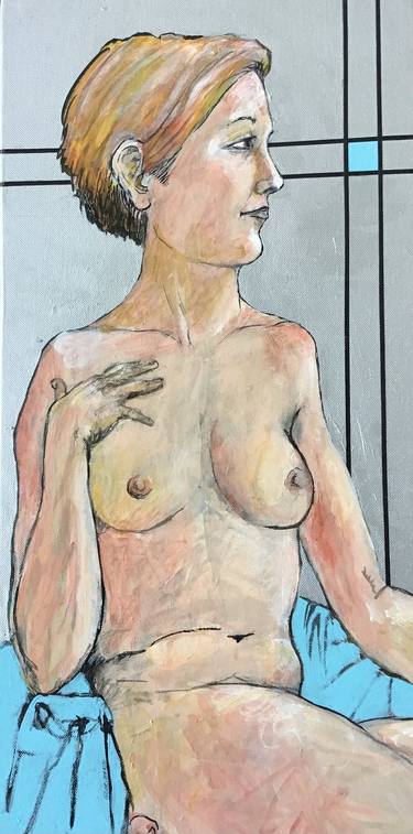Original Nude Painting by Gail Goriesky