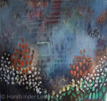 Print of Conceptual Abstract Paintings by Harsh  Loomba