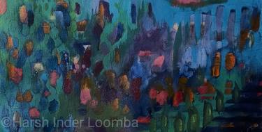 Original Abstract Expressionism Abstract Paintings by Harsh Loomba