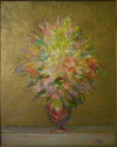 Print of Impressionism Floral Paintings by Maris Leja