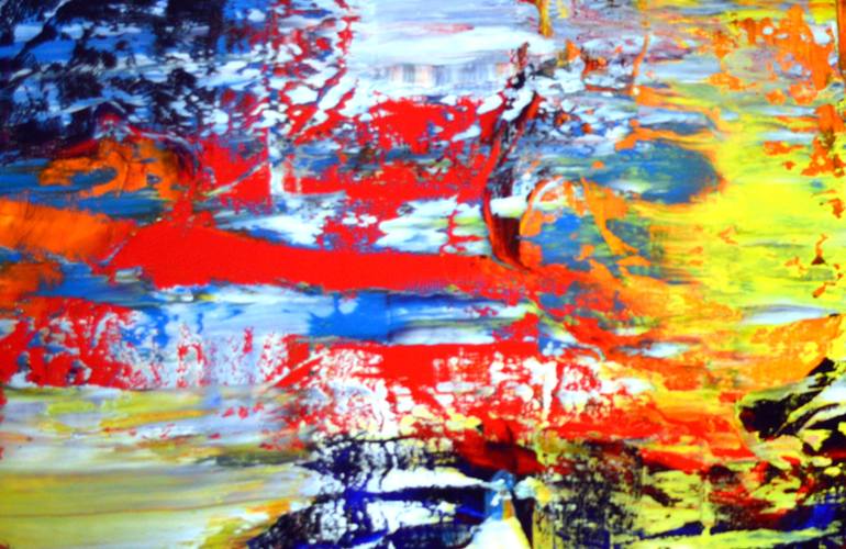 Original Abstract Expressionism Abstract Painting by John Monson