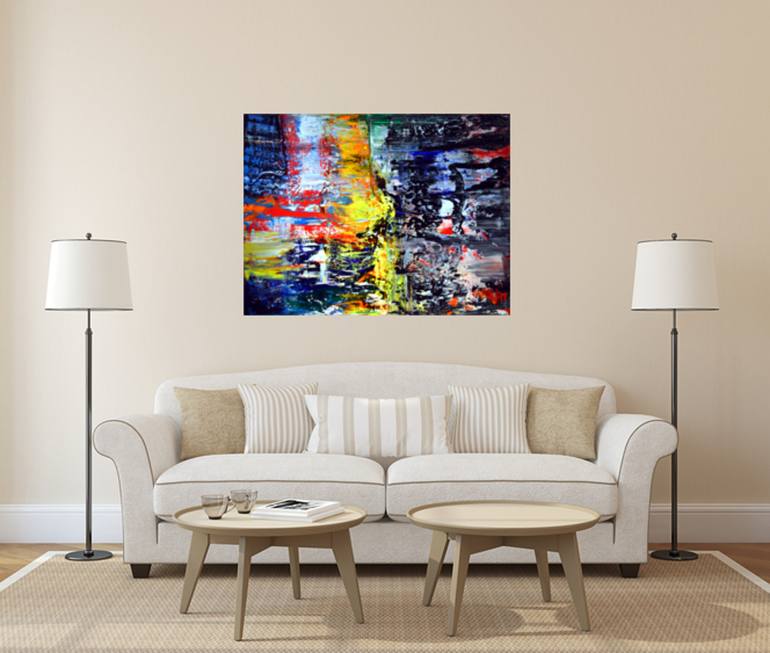 Original Abstract Expressionism Abstract Painting by John Monson