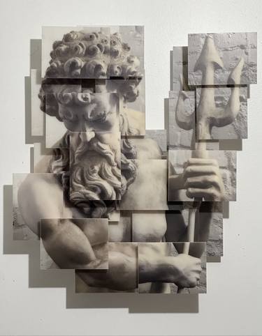 Original Contemporary Classical Mythology Mixed Media by Mark Satterlee