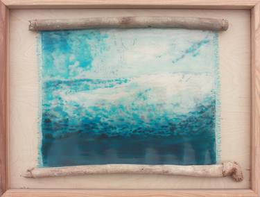 Print of Seascape Collage by Mark Satterlee