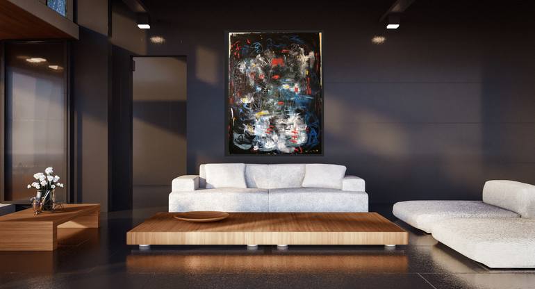 Original Fine Art Abstract Painting by Melinda McLeod