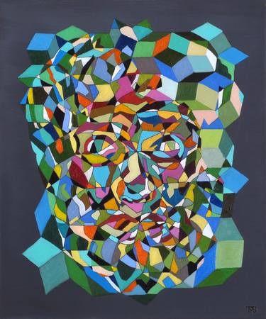Print of Abstract Geometric Paintings by Thomas Brodhead