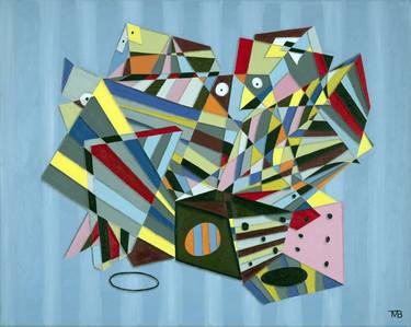 Print of Abstract Geometric Paintings by Thomas Brodhead