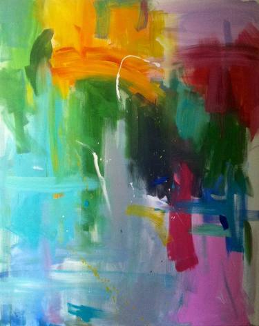 Original Abstract Expressionism Abstract Paintings by Casey Temby