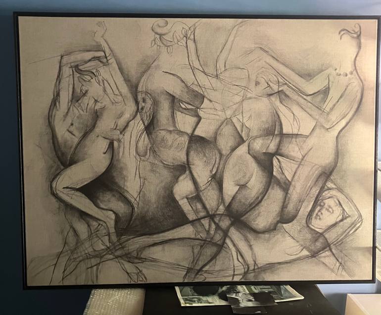 Original Abstract Other Drawing by Casey Temby