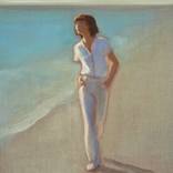 Woman by the see by Christian Herzig