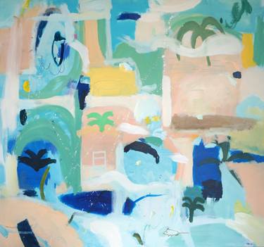 Original Abstract Painting by Christian Herzig