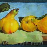 Pear-shaped fruts by Karina Rungenfelde