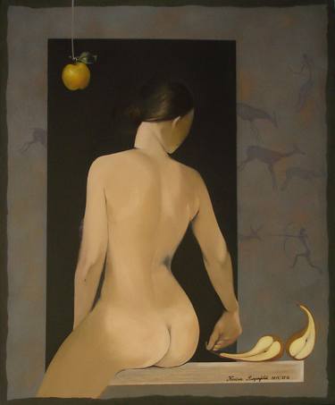 Original Nude Painting by Karina Rungenfelde