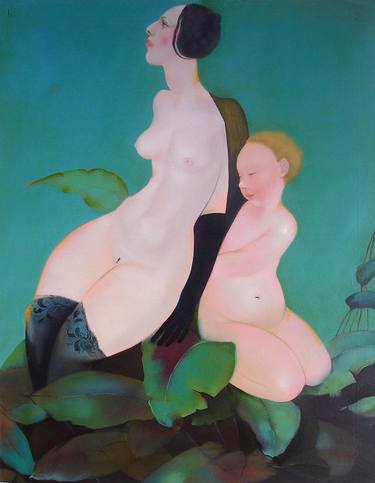 Original Nude Paintings by Karina Rungenfelde