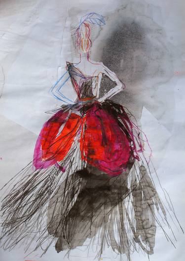 Print of Illustration Fashion Drawings by Claudia Wimmer