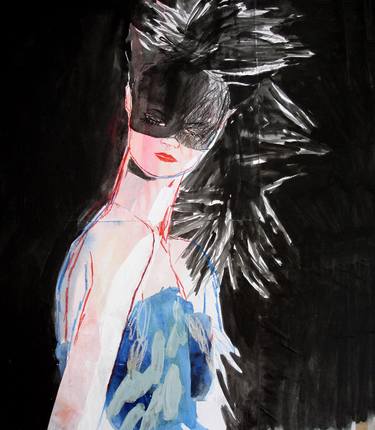 Print of Figurative Fashion Drawings by Claudia Wimmer