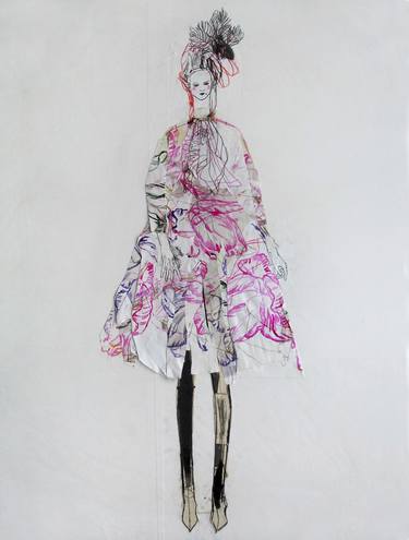 Print of Illustration Fashion Drawings by Claudia Wimmer