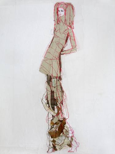 Original Fashion Drawings by Claudia Wimmer