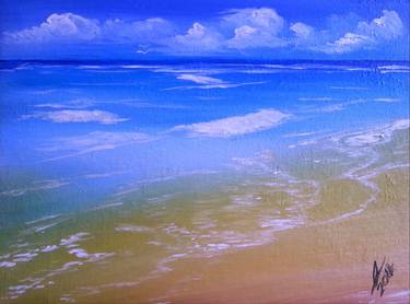 Print of Expressionism Beach Paintings by Collin A Clarke