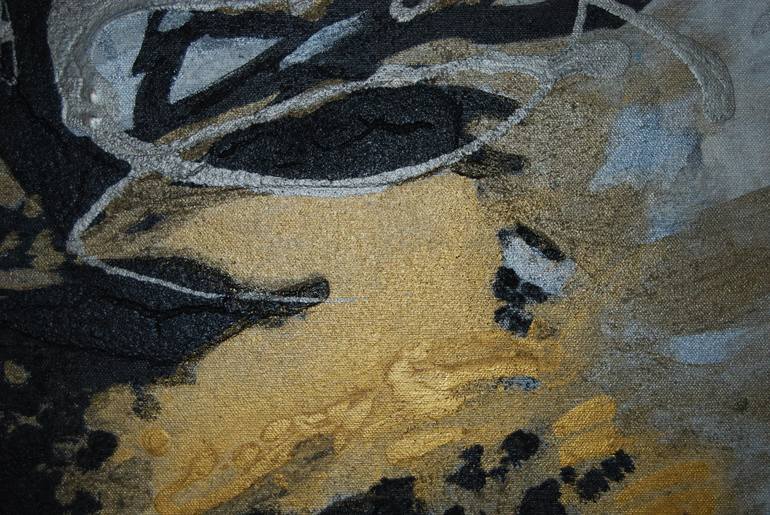 Original Abstract People Painting by Andrea Allegrone