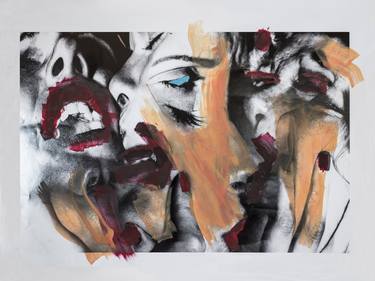 Print of Abstract Expressionism Portrait Paintings by Bruno Wojnicz