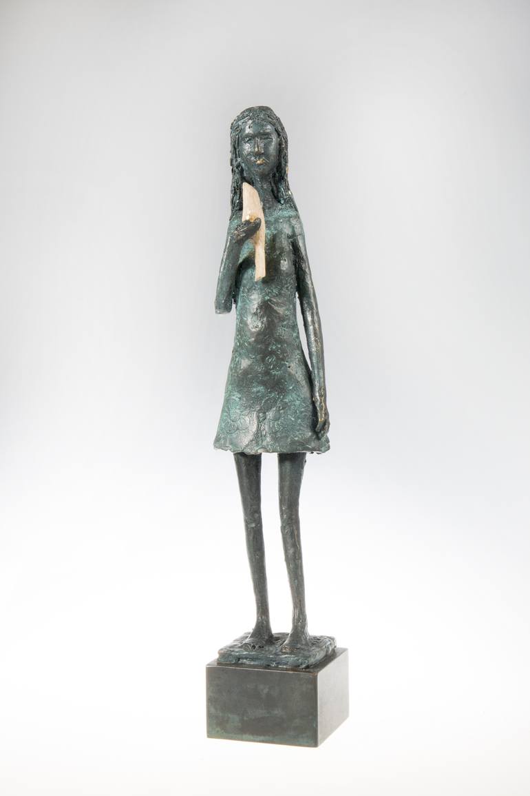 Original Figurative People Sculpture by Hadiya Finley