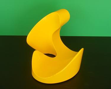 Print of Abstract Geometric Sculpture by Jurgen Liedel