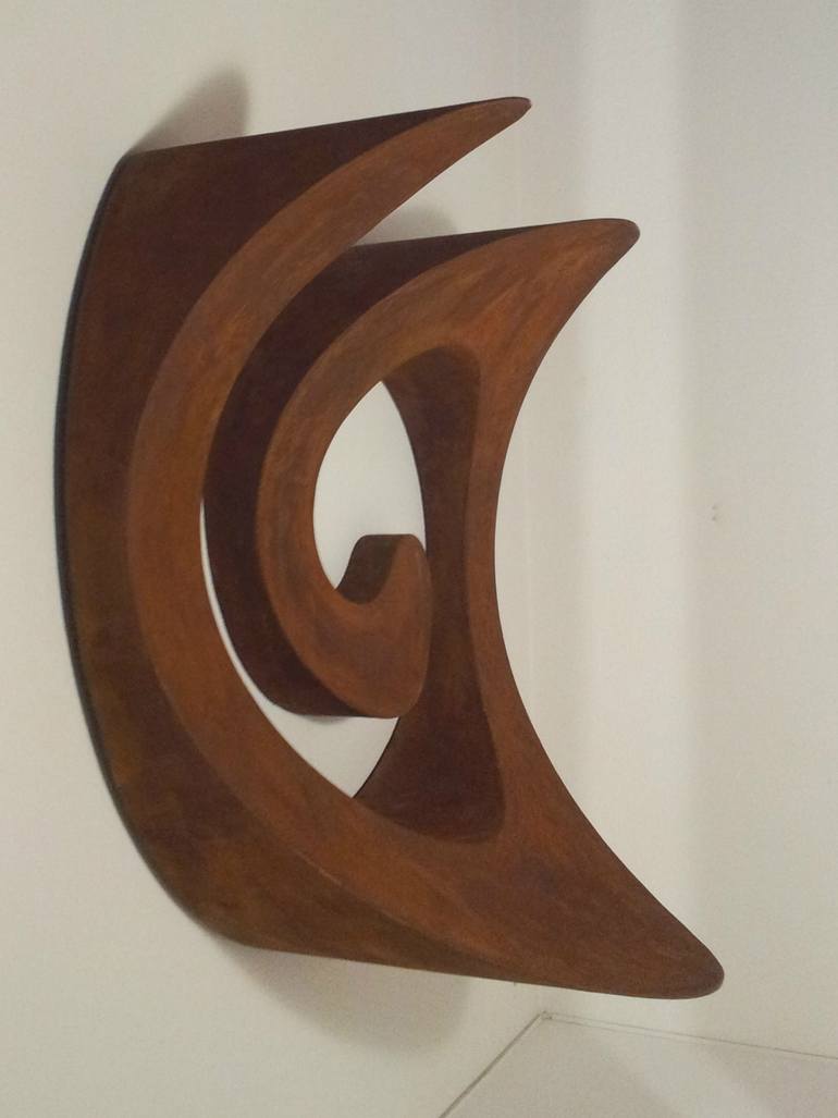 Original Abstract Geometric Sculpture by Jurgen Liedel